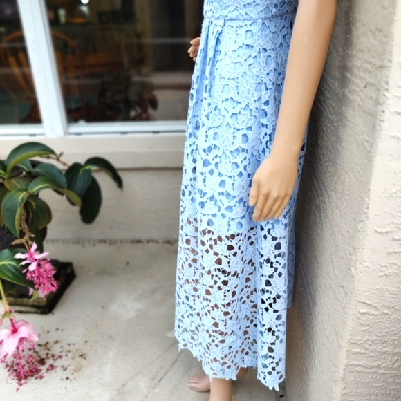 Aster the label blue cotton dress - Picture 10 of 12